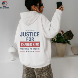 Justice For Charlie Kirk Freedom Of Speech Shirt
