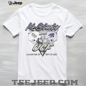 K State Wildcats Football vs UCF Golden Knights Manhattan Ks Sept 27 2025 Gameday shirt