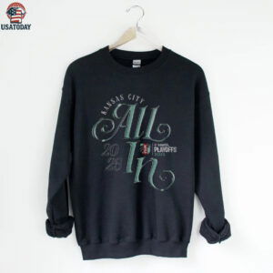 Kansas City Current FC NWSL Playoff All In 2025 logo shirt