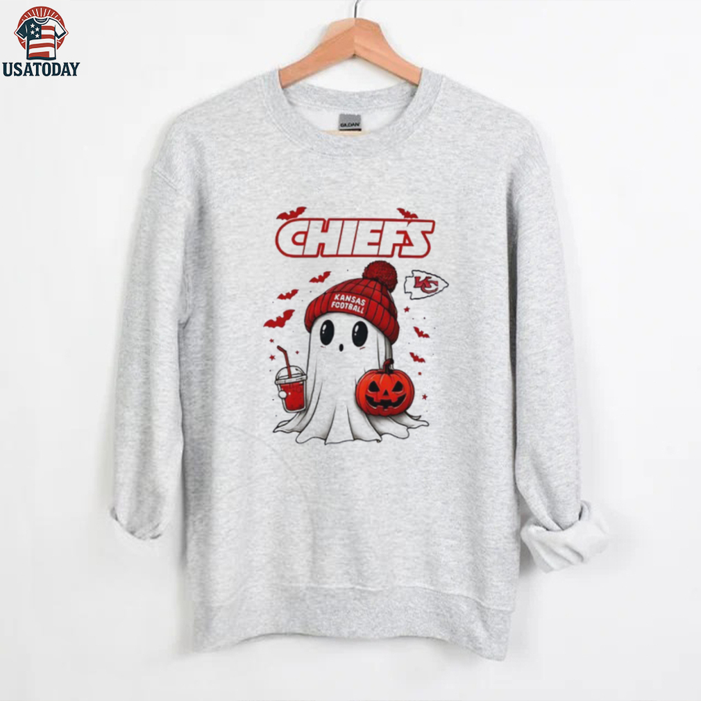 Kansas Fcotball Ghost Halloween Kansas City Chiefs shirt Kansas Fcotball Ghost Halloween Kansas City Chiefs shirt