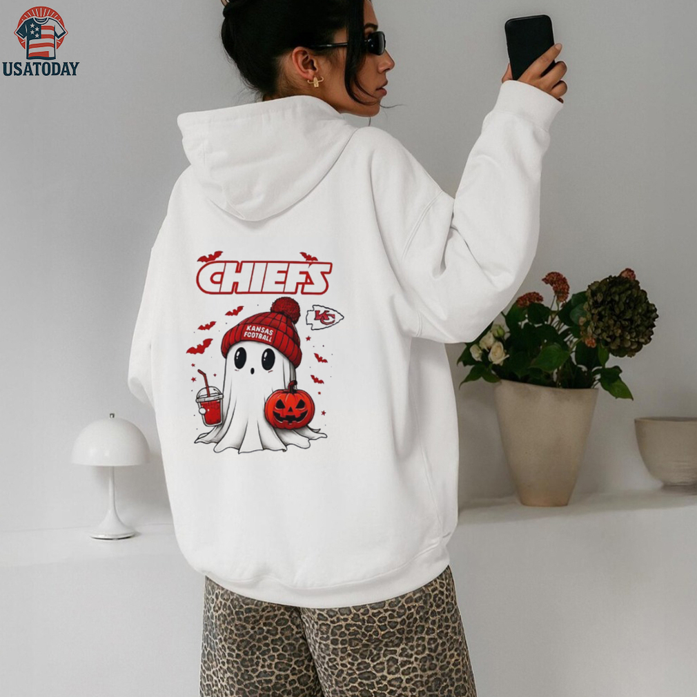 Kansas Fcotball Ghost Halloween Kansas City Chiefs shirt Kansas Fcotball Ghost Halloween Kansas City Chiefs shirt