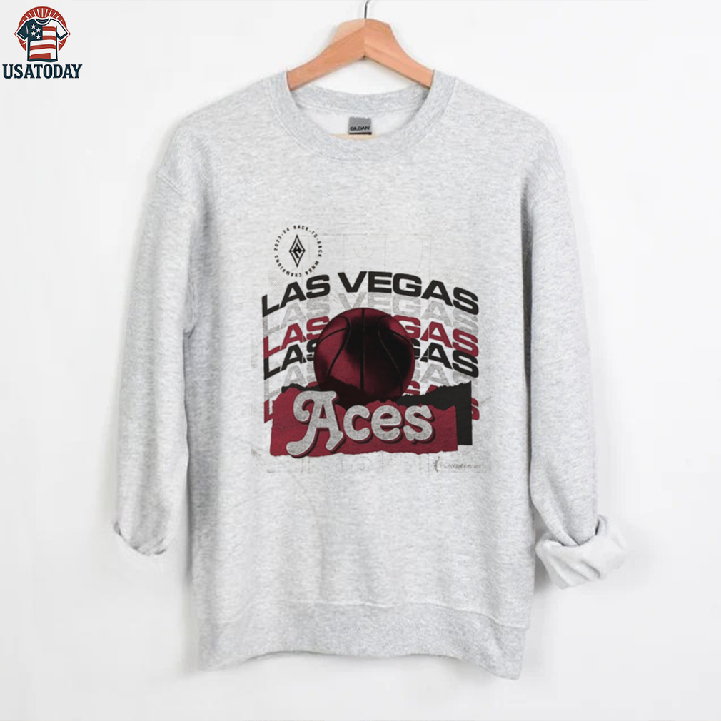 Las Vegas Aces 2025 WNBA Playoffs Power Forward 2 sided shirt Las Vegas Aces 2025 WNBA Playoffs Power Forward 2 sided shirt
