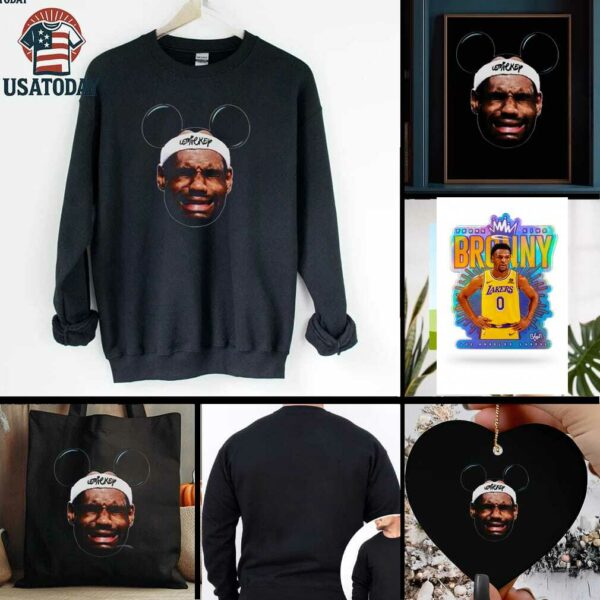 LeBron James Crying Meme Disney LeMickey Bubble Championship Lebron T Shirt