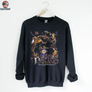 LeBron James Lakers Basketball Legends Graphic Tee   Champions Edition