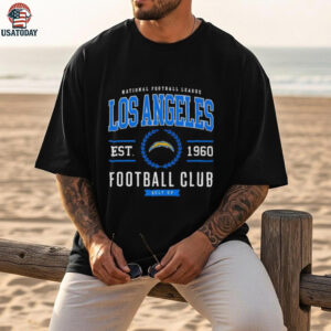 Los Angeles Chargers Football Club National Football League est 1960 Bolt Up shirt