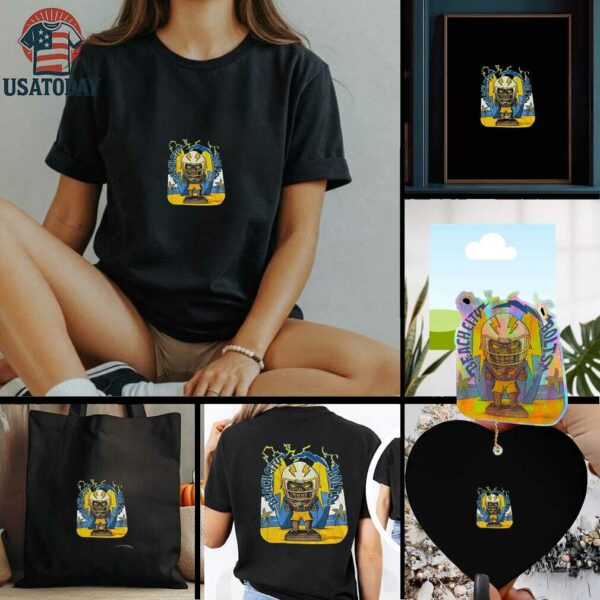 Los Angeles Chargers NFL Tiki cartoon Beach City Bolts summer shirt