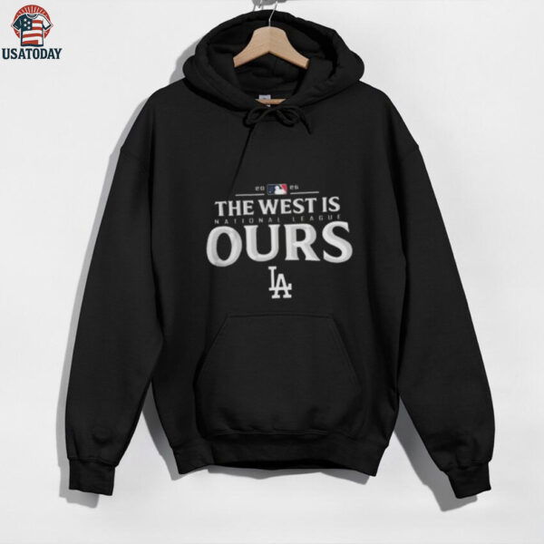 Los Angeles Dodgers 2025 National League The West Is Ours T shirt
