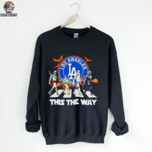 Los Angeles Dodgers Star Wars This The Way Halloween shirt