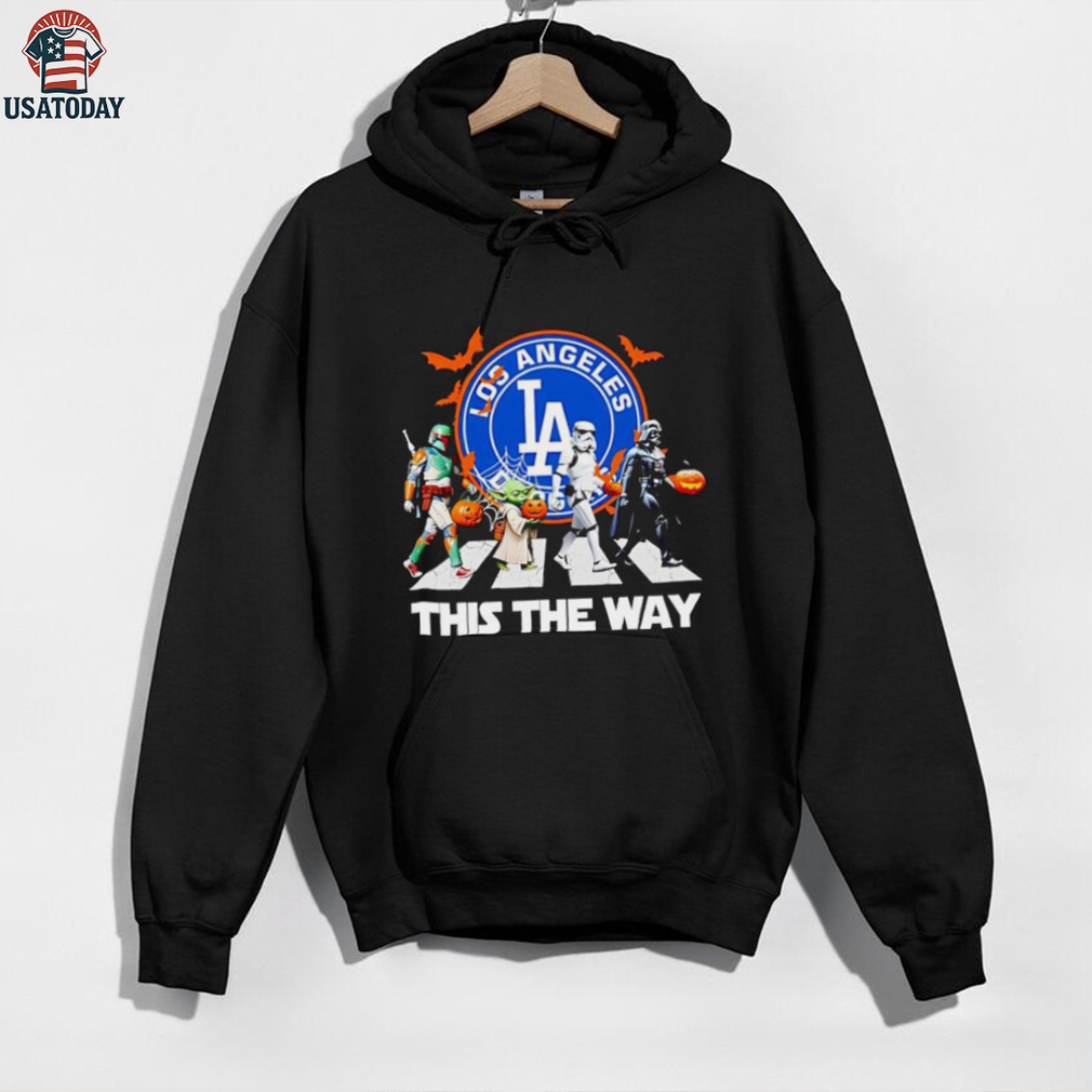 Los Angeles Dodgers Star Wars This The Way Halloween shirt Los Angeles Dodgers Star Wars This The Way Halloween shirt