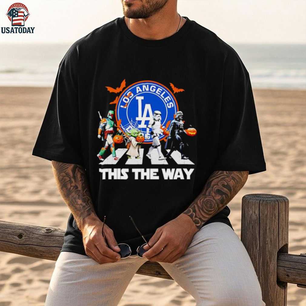 Los Angeles Dodgers Star Wars This The Way Halloween shirt Los Angeles Dodgers Star Wars This The Way Halloween shirt