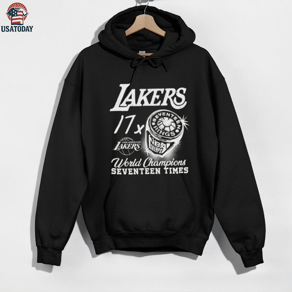 Los Angeles Lakers 17x World Champions Seventeen Times shirt Los Angeles Lakers 17x World Champions Seventeen Times shirt