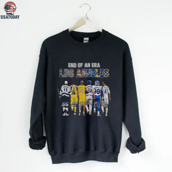 Los Angeles Nation Thank for the memories End of an era signature shirt