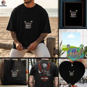 Los Angeles Rams NFL Harley Davidson motorcycle shirt