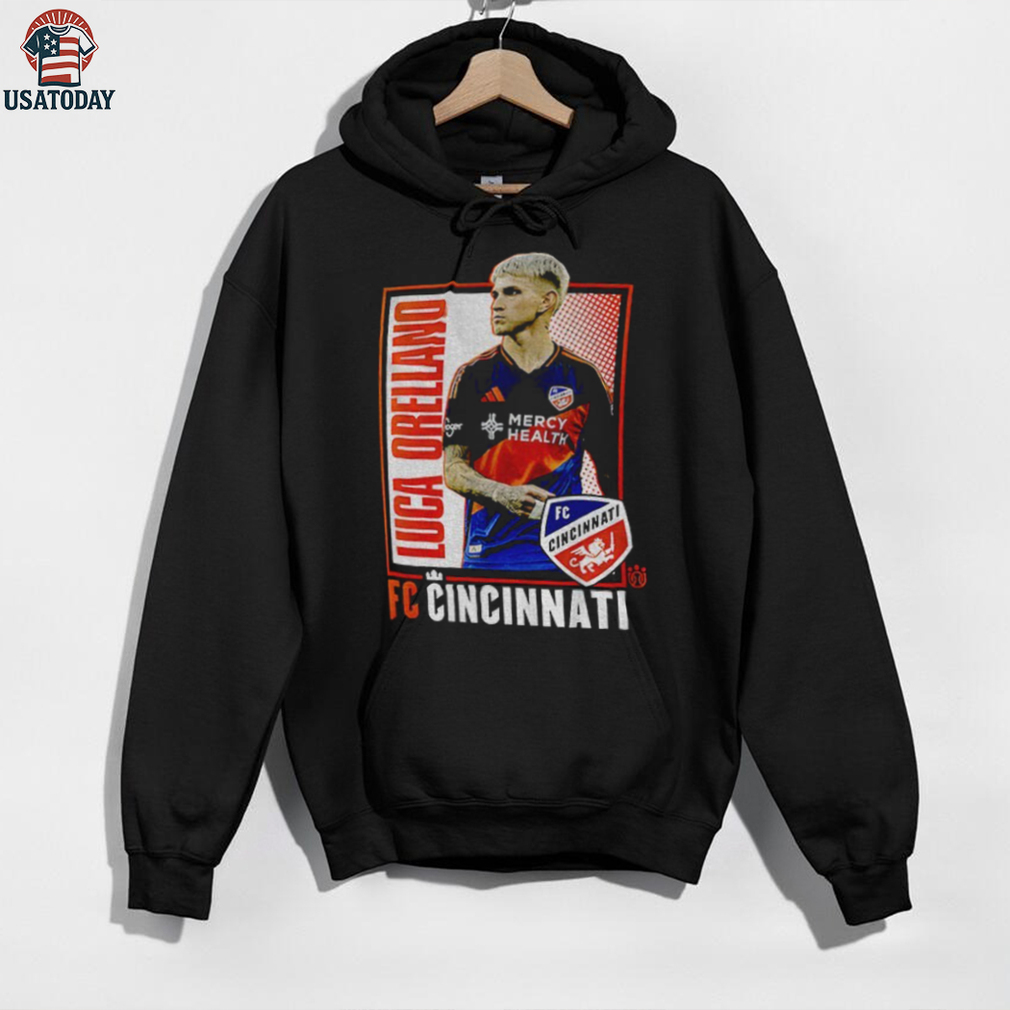 Luca Orellano FC Cincinnati Major League Soccer logo shirt Luca Orellano FC Cincinnati Major League Soccer logo shirt
