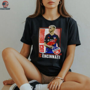 Luca Orellano FC Cincinnati Major League Soccer logo shirt