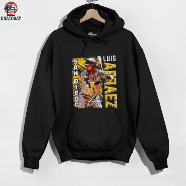 Luis Arraez San Diego throwing signature shirt