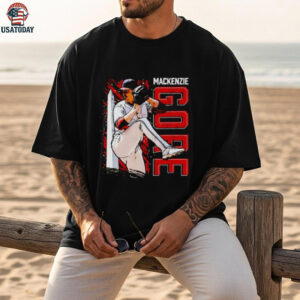 MacKenzie Gore Washington throwing snow shirt