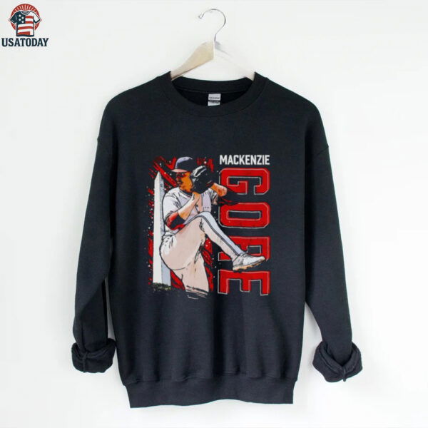 MacKenzie Gore Washington throwing snow shirt