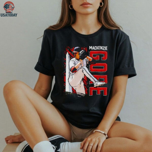 MacKenzie Gore Washington throwing snow shirt