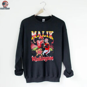 Malik Washington Maryland Terrapins player graphic shirt