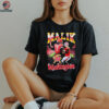 Malik Washington Maryland Terrapins player graphic shirt