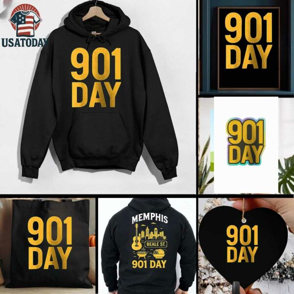 Memphis 901 day shirt