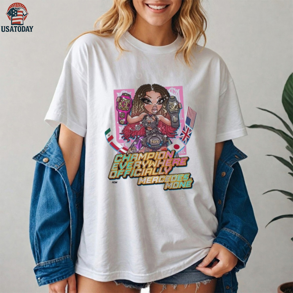 Mercedes Moné Champion Everywhere Officially Comfort Colors Soft Heavyweight shirt Mercedes Moné Champion Everywhere Officially Comfort Colors Soft Heavyweight shirt