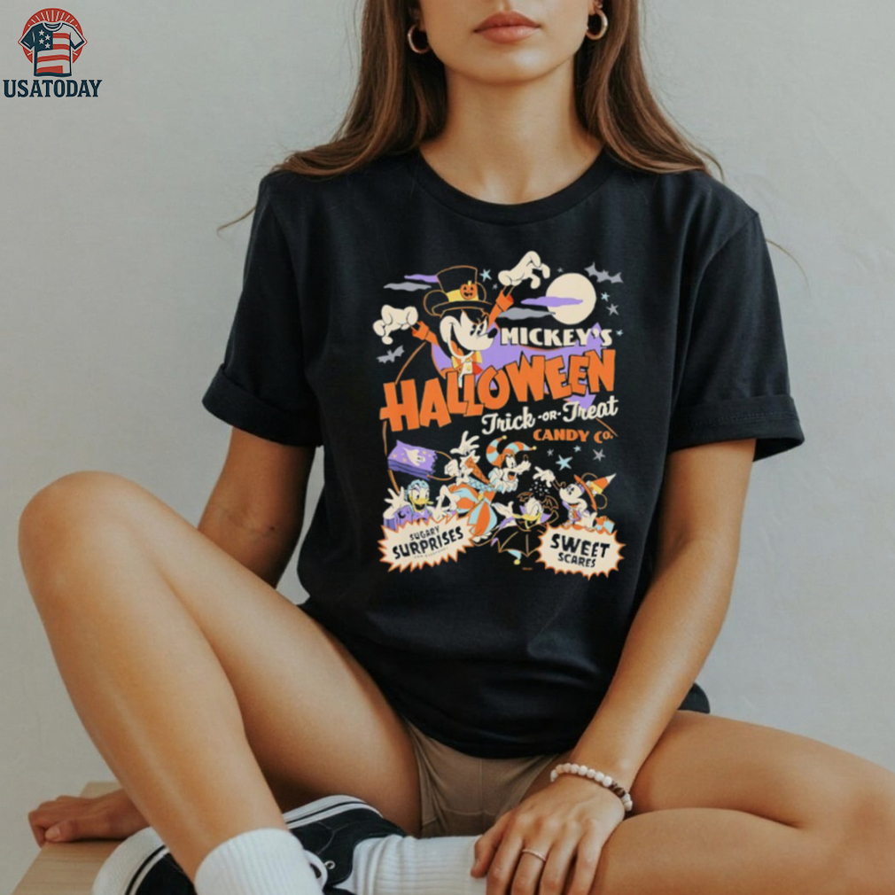 Mickey’s Halloween Trick or Treat Candy Co shirt Mickey’s Halloween Trick or Treat Candy Co shirt