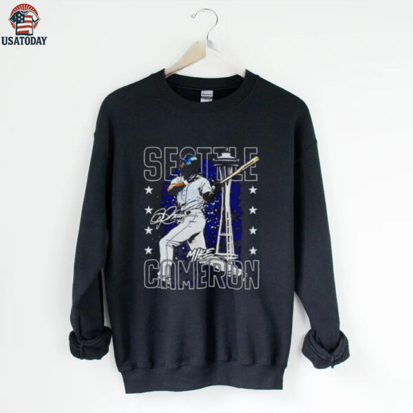Mike Cameron Seattle swing signature shirt
