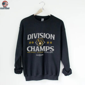 Milwaukee Brewers 2025 National League Central Division Champions shirt