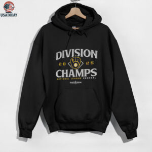Milwaukee Brewers 2025 National League Central Division Champions shirt