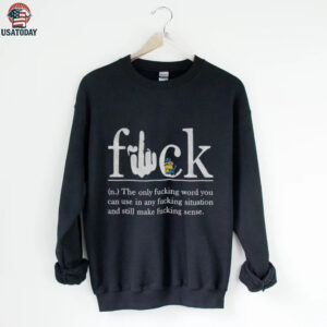 Minion Fuck the only fucking word you can use in any fucking situation and still make fucking sense shirt