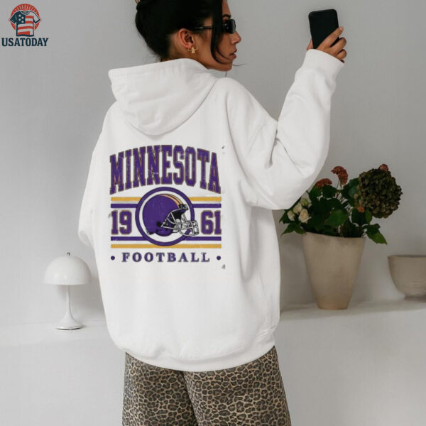 Minnesota 1961 Football Vikings Helmet shirt