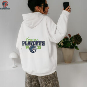 Minnesota Lynx 2011 2013 2015 2017 2025 WNBA Playoffs 2 sided shirt