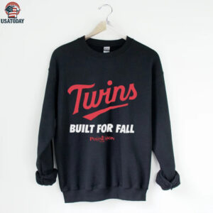Minnesota Twins 2025 MLB Postseason Built For Fall shirt