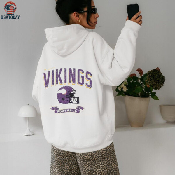 Minnesota Vikings Football Helmet Distressed Vintage shirt