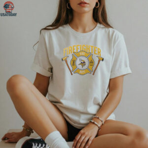 Minnesota Vikings x firefighter appreciation logo shirt