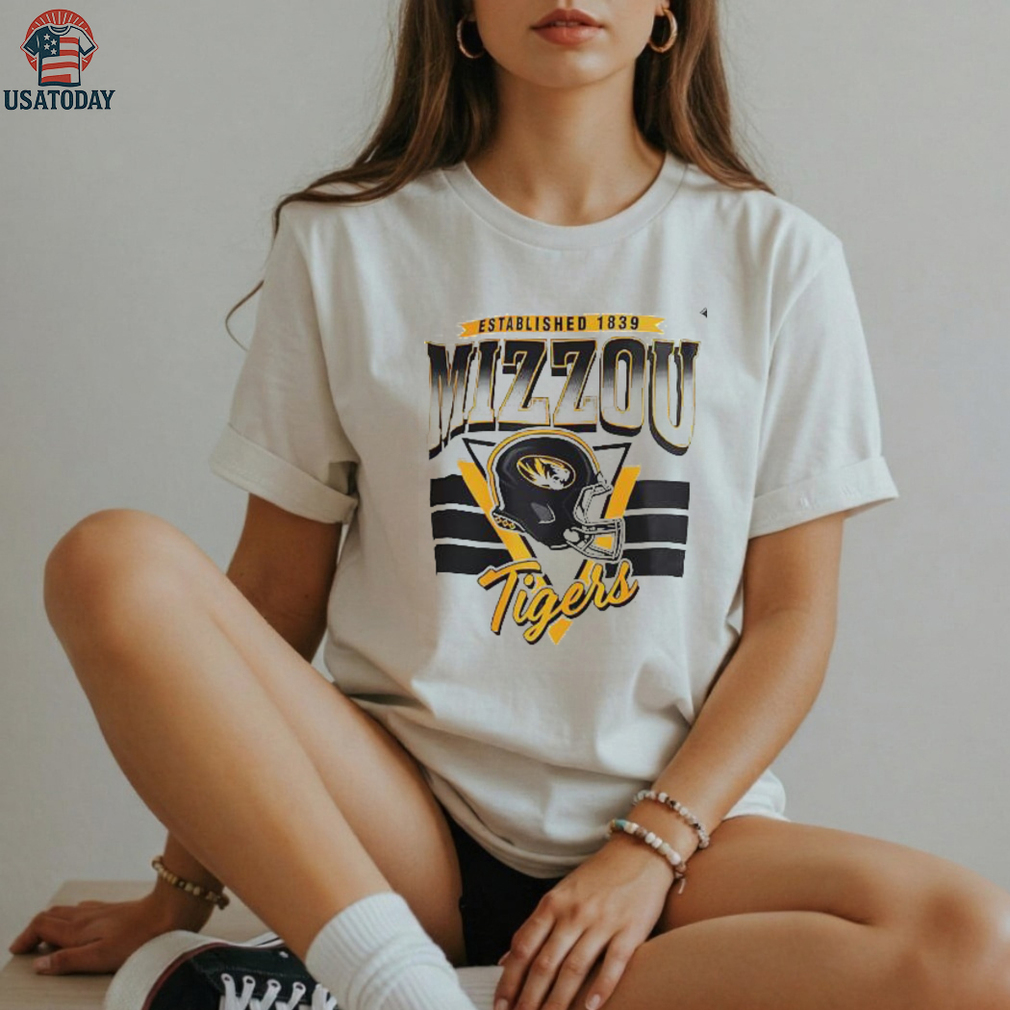 Mizzou Established 1839 Tigers Football Helmet shirt Mizzou Established 1839 Tigers Football Helmet shirt
