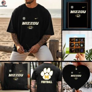 Mizzou Tigers football logo shirt