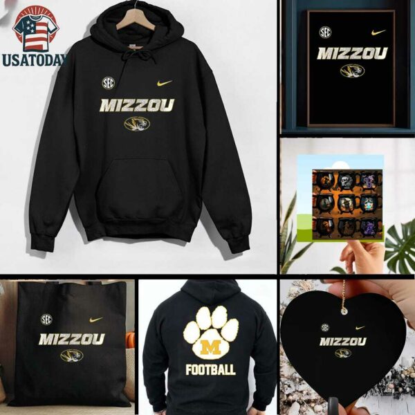 Mizzou Tigers football logo shirt