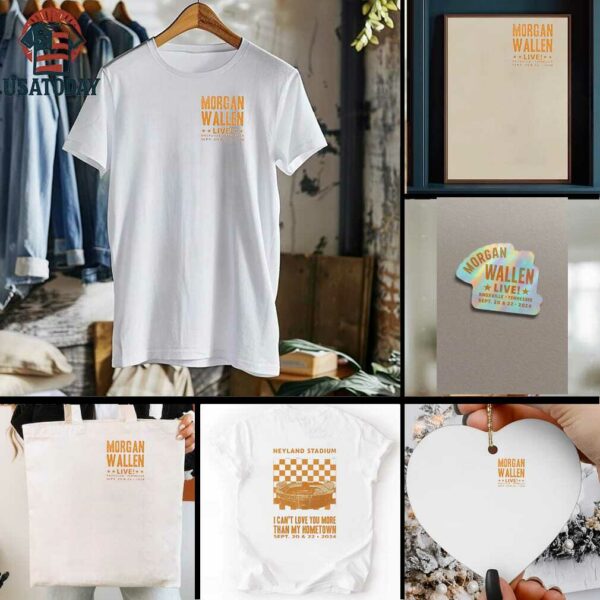 Morgan Wallen Neyland Knoxville I can’t love you more than my hometown shirt