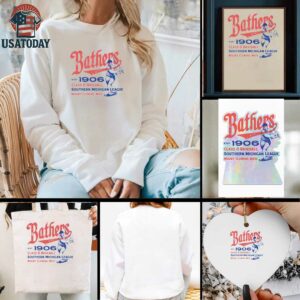 Mount Clemens Bathers 1906 Class D Baseball Southern Michigan League Shirt