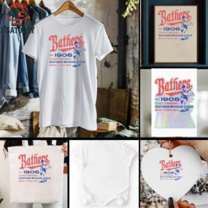 Mount Clemens Bathers 1906 Class D Baseball Southern Michigan League Shirt