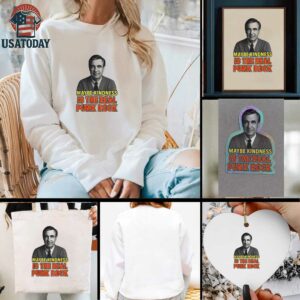 Mr. Rogers Maybe Kindness is the Real Punk Superman movie shirt