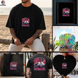 NFL Team Apparel Toddler Buffalo Bills Football Logo 2025 T Shirt