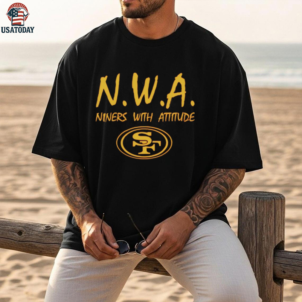 NWA Nines With Attitude San Francisco 49ers logo shirt NWA Nines With Attitude San Francisco 49ers logo shirt