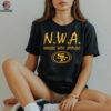 NWA Nines With Attitude San Francisco 49ers logo shirt