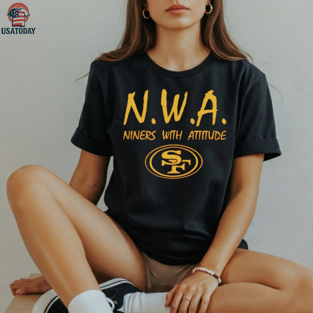 NWA Nines With Attitude San Francisco 49ers logo shirt NWA Nines With Attitude San Francisco 49ers logo shirt
