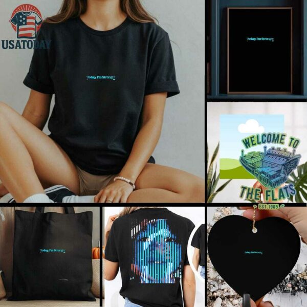 Naomi Osaka today I’m stronger shirt
