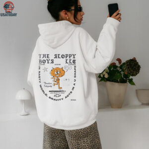 Nasty World the Sloppy Boys LLC expand ascend conquer orange cat shirt